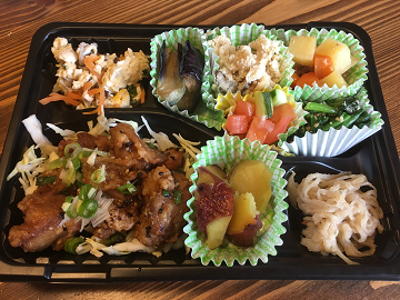鶏の揚げ浸し